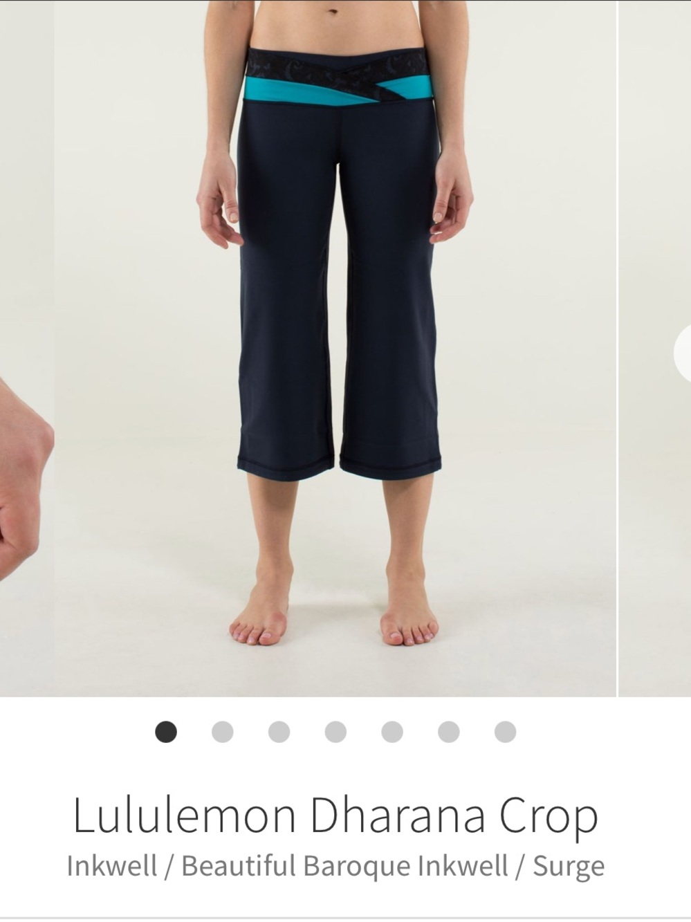 GUC Lululemon Dharana Crop